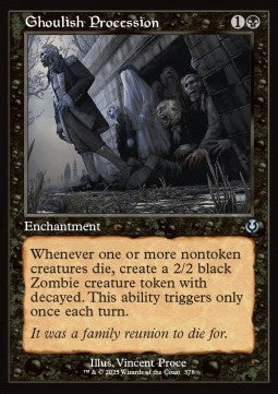 Ghoulish Procession - Innistrad Remastered: Extras (Uncommon) [XINR-378]