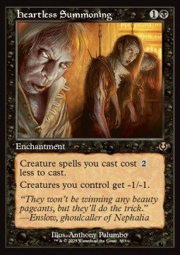 Heartless Summoning (V.2) - Innistrad Remastered: Extras (Rare) [XINR-383]