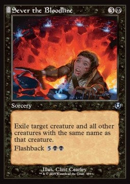 Sever the Bloodline - Innistrad Remastered: Extras (Uncommon) [XINR-389]