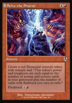 Seize the Storm - Innistrad Remastered: Extras (Common) [XINR-401]