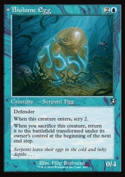 Biolume Egg // Biolume Serpent - Innistrad Remastered: Extras (Uncommon) [XINR-455]