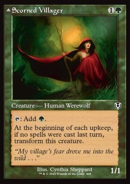 Scorned Villager / Moonscarred Werewolf - Innistrad Remastered: Extras (Common) [XINR-468]