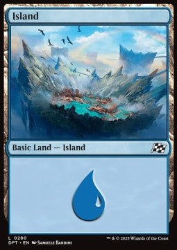 Island (V.1) - Aetherdrift (Land) [DFT-280]