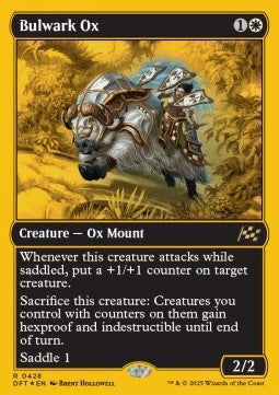 Bulwark Ox (V.1) - Aetherdrift: First-Place (Rare) [DFTFP-428]