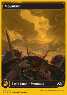 Mountain (V.1) - Aetherdrift: First-Place (Land) [DFTFP-510]