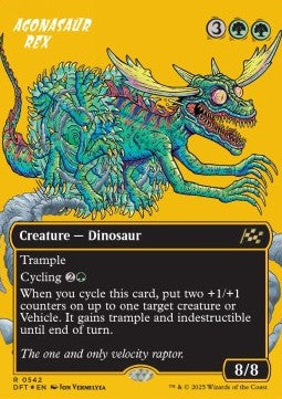 Agonasaur Rex (V.2) - Aetherdrift: First-Place (Rare) [DFTFP-542]