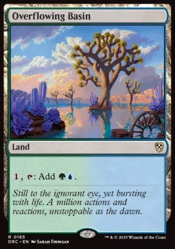 Overflowing Basin - Commander: Aetherdrift (Rare) [DRC-165]