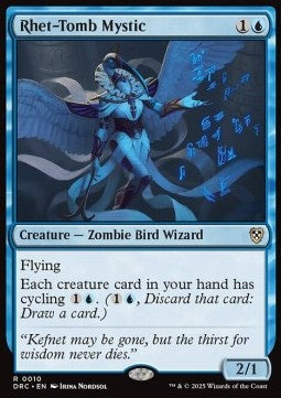 Rhet-Tomb Mystic - Commander: Aetherdrift (Rare) [DRC-10]