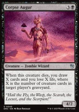 Corpse Augur - Commander: Aetherdrift (Uncommon) [DRC-40]