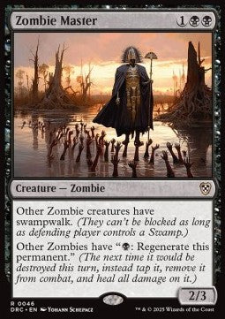 Zombie Master - Commander: Aetherdrift (Rare) [DRC-46]