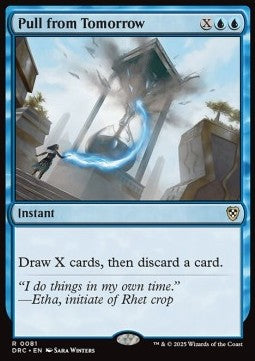 Pull from Tomorrow - Commander: Aetherdrift (Rare) [DRC-81]
