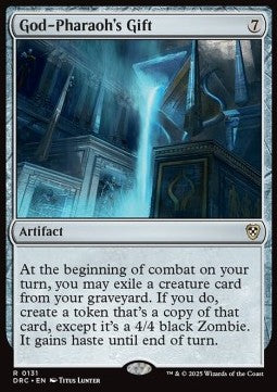 God-Pharaoh's Gift - Commander: Aetherdrift (Rare) [DRC-131]