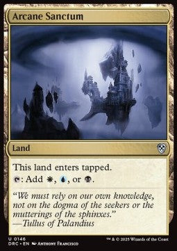 Arcane Sanctum - Commander: Aetherdrift (Uncommon) [DRC-146]
