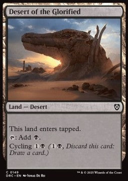 Desert of the Glorified - Commander: Aetherdrift (Common) [DRC-149]