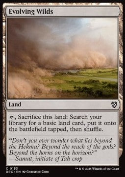 Evolving Wilds (V.1) - Commander: Aetherdrift (Common) [DRC-153]