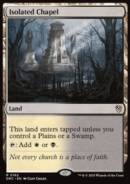 Isolated Chapel - Commander: Aetherdrift (Rare) [DRC-162]