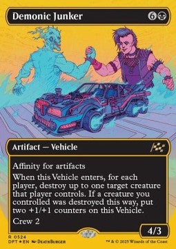 Demonic Junker (V.2) - Aetherdrift: First-Place (Rare) [DFTFP-524]