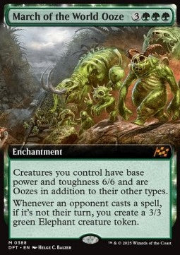 March of the World Ooze (V.1) - Aetherdrift: Extras (Mythic) [XDFT-388]