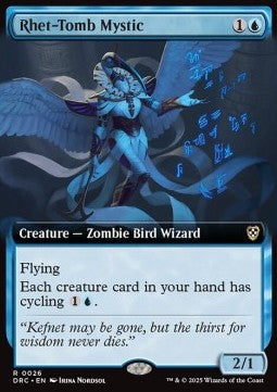 Rhet-Tomb Mystic - Commander: Aetherdrift: Extras (Rare) [XDFC-26]