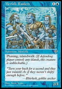 Merfolk Raiders - Mirage (Common)