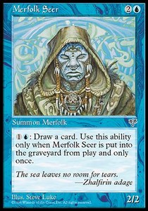 Merfolk Seer - Mirage (Common)