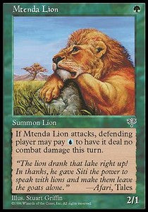 Mtenda Lion - Mirage (Common)