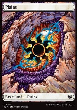 Plains - Tarkir: Dragonstorm: Extras (Land) [XTDM-287]