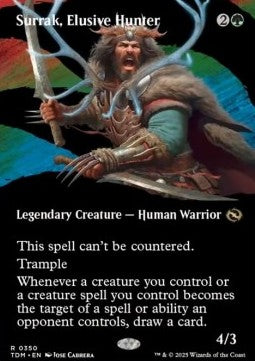 Surrak, Elusive Hunter - Tarkir: Dragonstorm: Extras (Rare) [XTDM-350]