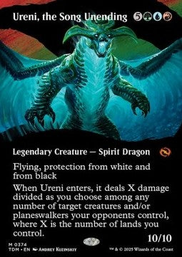 Ureni, the Song Unending (V.2) - Tarkir: Dragonstorm: Extras (Mythic) [XTDM-374]