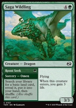 Sagu Wildling // Roost Seek - Tarkir: Dragonstorm (Common) [TDM-157]
