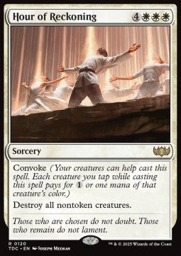 Hour of Reckoning - Commander: Tarkir: Dragonstorm (Rare) [TDC-120]