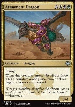 Armament Dragon - Tarkir: Dragonstorm (Uncommon) [TDM-168]