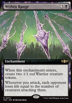 Within Range - Commander: Tarkir: Dragonstorm: Extras (Rare) [XTDC-72]