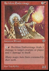 Reckless Embermage - Mirage (Rare)