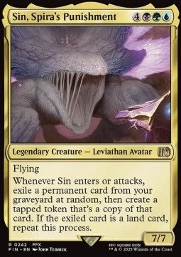 Sin, Spira's Punishment - Magic: The Gathering - FINAL FANTASY (Rare) [FIN-242]