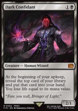 Dark Confidant - Magic: The Gathering - FINAL FANTASY (Mythic) [FIN-94]