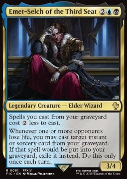 Emet-Selch of the Third Seat - Commander: Magic: The Gathering - FINAL FANTASY (Rare) [FIC-81]