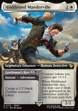 Hildibrand Manderville // Gentleman's Rise - Commander: Magic: The Gathering - FINAL FANTASY: Extras (Rare) [XFIC-173]