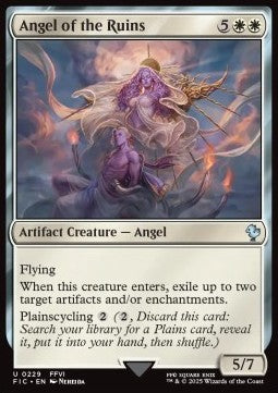 Angel of the Ruins - Commander: Magic: The Gathering - FINAL FANTASY (Uncommon) [FIC-229]