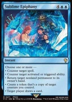 Sublime Epiphany - Commander: Magic: The Gathering - FINAL FANTASY (Rare) [FIC-271]