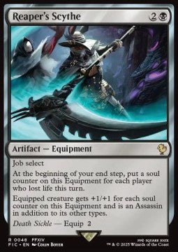 Reaper's Scythe - Commander: Magic: The Gathering - FINAL FANTASY (Rare) [FIC-48]
