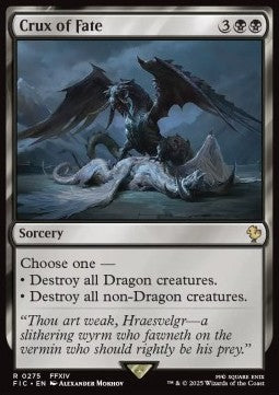 Crux of Fate - Commander: Magic: The Gathering - FINAL FANTASY (Rare) [FIC-275]