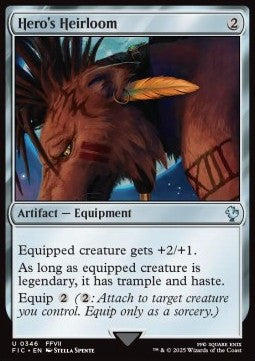 Hero's Heirloom - Commander: Magic: The Gathering - FINAL FANTASY (Uncommon) [FIC-346]