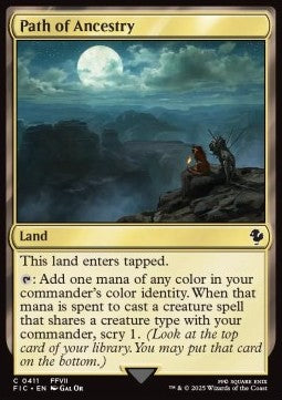 Path of Ancestry - Commander: Magic: The Gathering - FINAL FANTASY (Common) [FIC-411]