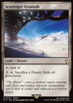Scavenger Grounds - Commander: Magic: The Gathering - FINAL FANTASY (Rare) [FIC-419]