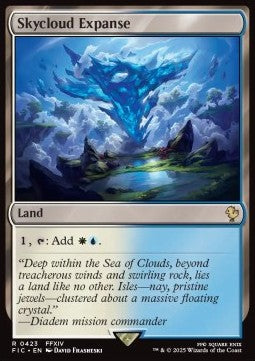 Skycloud Expanse - Commander: Magic: The Gathering - FINAL FANTASY (Rare) [FIC-423]