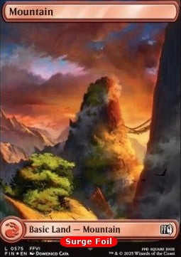 Mountain - Magic: The Gathering - FINAL FANTASY: Extras (Land) [XFIN-575]