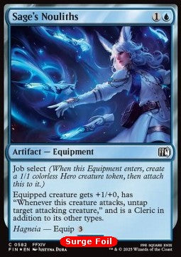 Sage's Nouliths - Magic: The Gathering - FINAL FANTASY: Extras (Common) [XFIN-582]