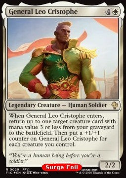 General Leo Cristophe - Commander: Magic: The Gathering - FINAL FANTASY: Collector's Edition (Rare) [CFIC-20]