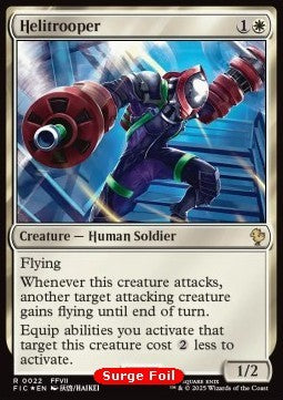 Helitrooper - Commander: Magic: The Gathering - FINAL FANTASY: Collector's Edition (Rare) [CFIC-22]